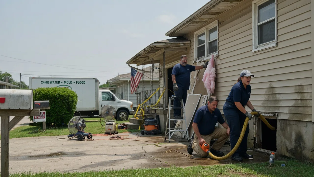 Water Damage Repair in Morgan, PA near me